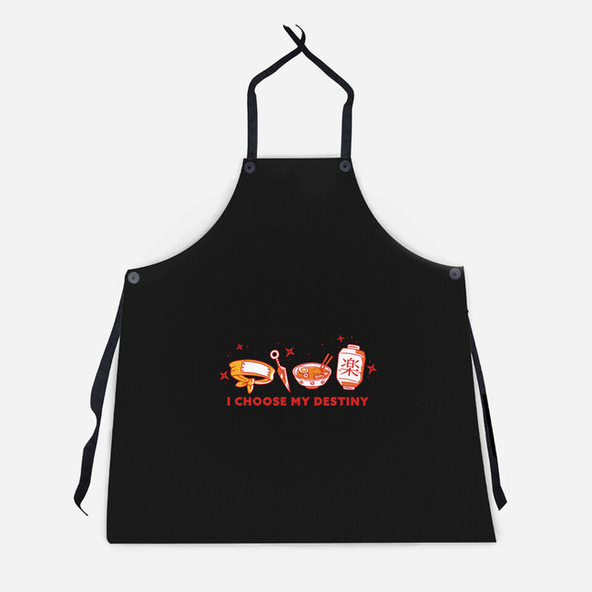 Choose My Destiny-Unisex-Kitchen-Apron-yumie