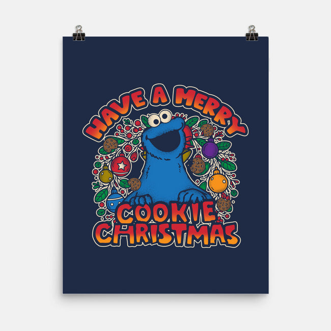 Merry Cookie Christmas-None-Matte-Poster-turborat14