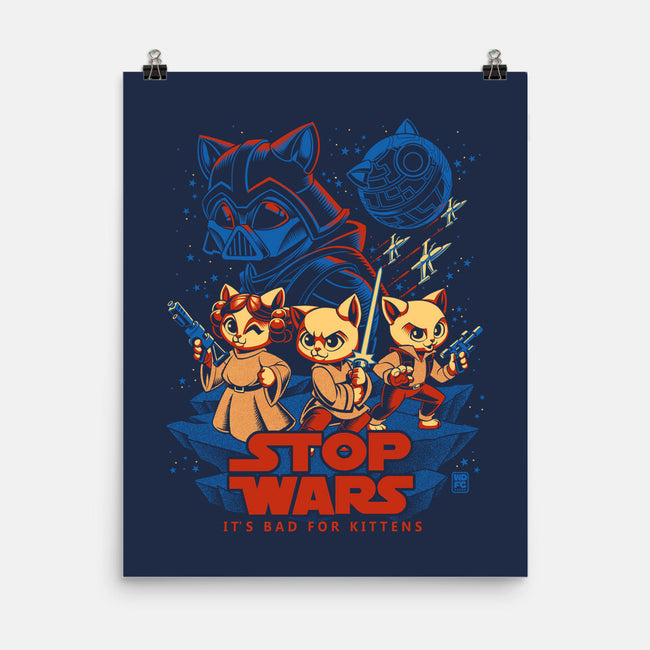 Wars Are Bad For Kittens-None-Matte-Poster-worlddominationforcats