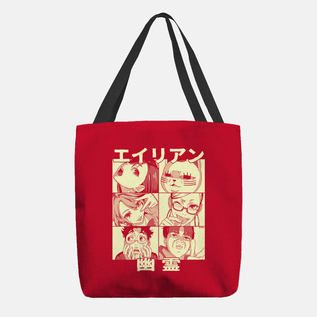 Aliens Ghosts-None-Basic Tote-Bag-Andriu