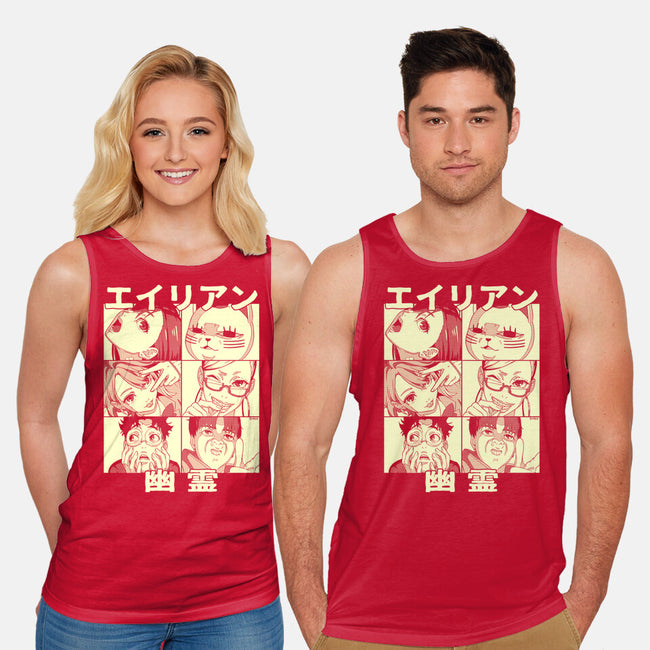 Aliens Ghosts-Unisex-Basic-Tank-Andriu