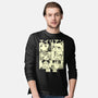 Aliens Ghosts-Mens-Long Sleeved-Tee-Andriu