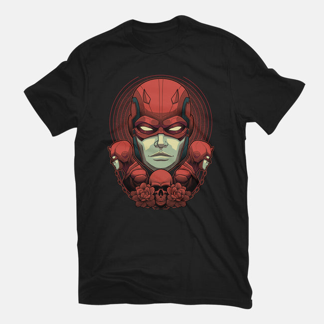 Crimson Devil-Youth-Basic-Tee-Astrobot Invention