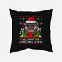 All I want For Christmas Is Moo-None-Removable Cover w Insert-Throw Pillow-Vallina84