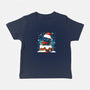 Dragon Santa Claus-Baby-Basic-Tee-Vallina84