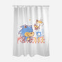 Snoopic And Woodtails-None-Polyester-Shower Curtain-naomori