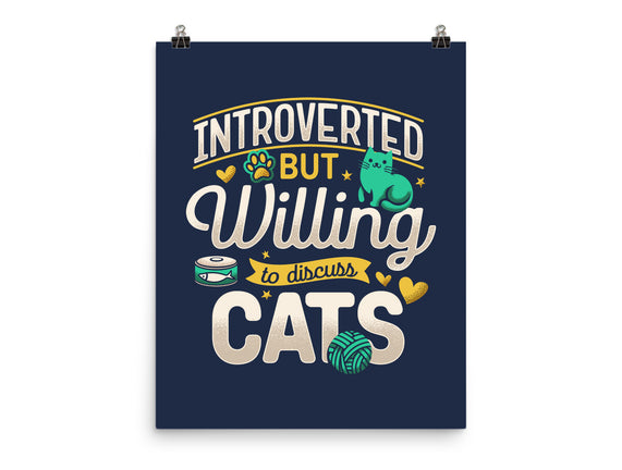 Introverted But Willing To Discuss Cats