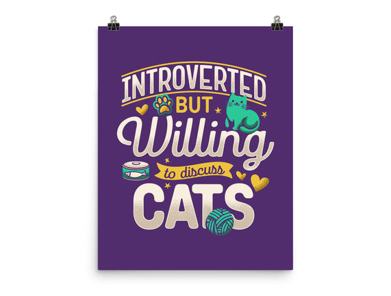 Introverted But Willing To Discuss Cats