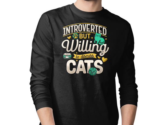 Introverted But Willing To Discuss Cats