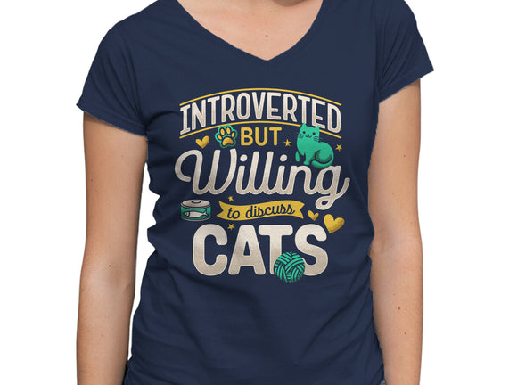 Introverted But Willing To Discuss Cats