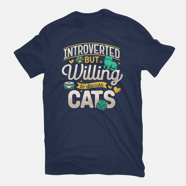 Introverted But Willing To Discuss Cats-Mens-Premium-Tee-Herk Up Tees