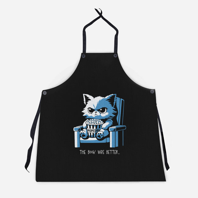 Sorry The Book Was Better-Unisex-Kitchen-Apron-Herk Up Tees