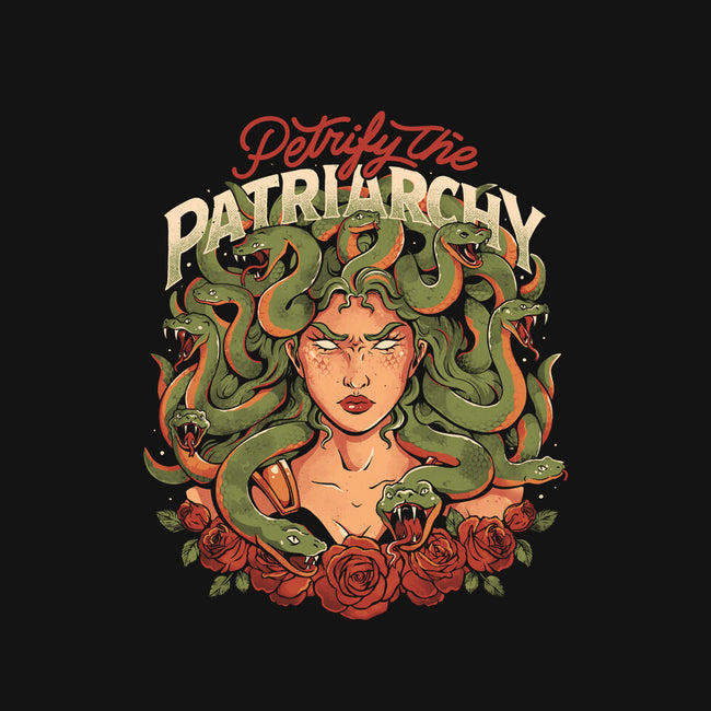 Petrify The Patriarchy-Womens-Off Shoulder-Tee-eduely