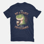 Coffeesaurus-Unisex-Basic-Tee-koalastudio