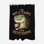 Coffeesaurus-None-Polyester-Shower Curtain-koalastudio