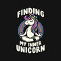 Finding My Inner Unicorn-Womens-V-Neck-Tee-koalastudio