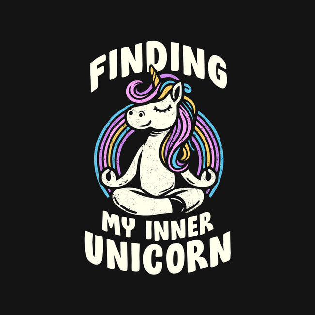 Finding My Inner Unicorn-None-Removable Cover w Insert-Throw Pillow-koalastudio