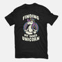 Finding My Inner Unicorn-Unisex-Basic-Tee-koalastudio