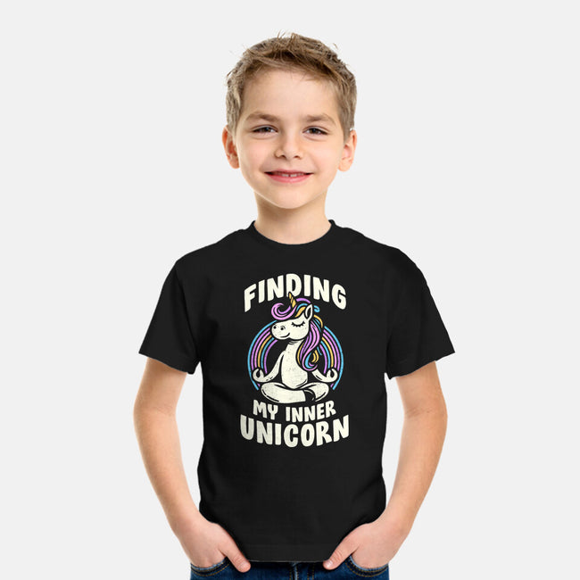 Finding My Inner Unicorn-Youth-Basic-Tee-koalastudio