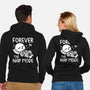 Forever In The Nap Mode-Unisex-Zip-Up-Sweatshirt-koalastudio