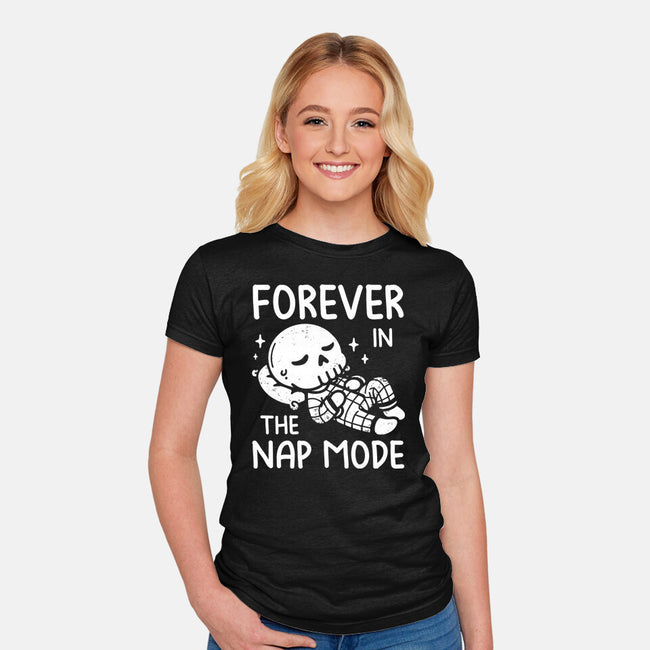 Forever In The Nap Mode-Womens-Fitted-Tee-koalastudio