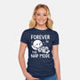 Forever In The Nap Mode-Womens-Fitted-Tee-koalastudio