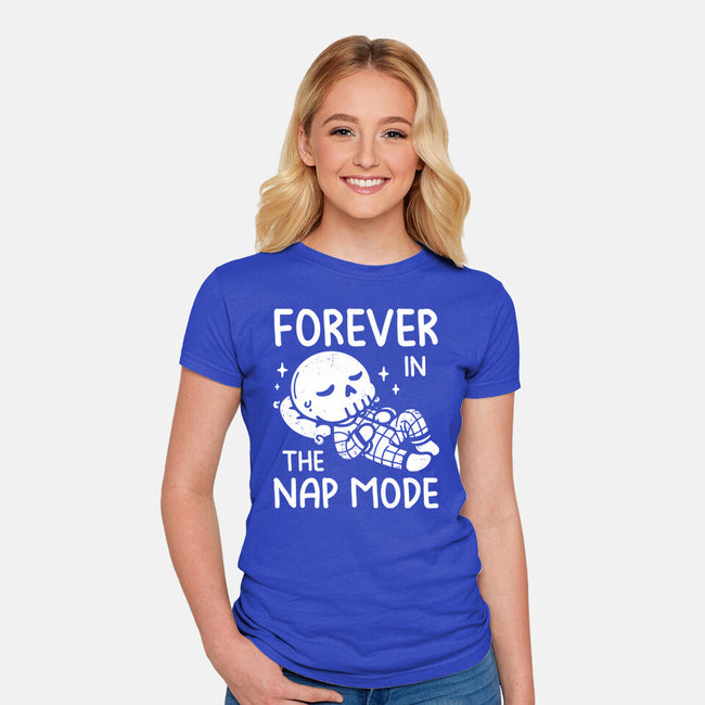 Forever In The Nap Mode-Womens-Fitted-Tee-koalastudio