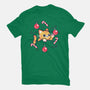 Cat In The Christmas Tree-Mens-Heavyweight-Tee-NemiMakeit