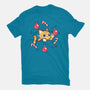 Cat In The Christmas Tree-Mens-Basic-Tee-NemiMakeit