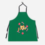 Cat In The Christmas Tree-Unisex-Kitchen-Apron-NemiMakeit