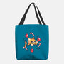 Cat In The Christmas Tree-None-Basic Tote-Bag-NemiMakeit