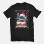 Experimental Santa Claus-Womens-Fitted-Tee-Vallina84