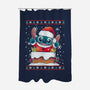 Experimental Santa Claus-None-Polyester-Shower Curtain-Vallina84