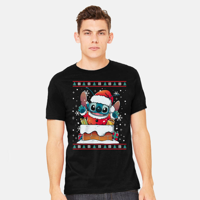 Experimental Santa Claus-Mens-Heavyweight-Tee-Vallina84