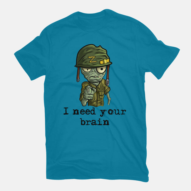 Soldier Zombie-Unisex-Basic-Tee-nickzzarto