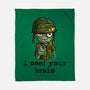 Soldier Zombie-None-Fleece-Blanket-nickzzarto