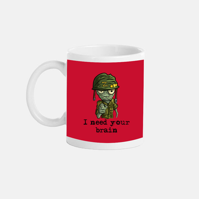 Soldier Zombie-None-Mug-Drinkware-nickzzarto