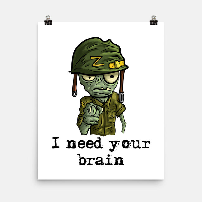 Soldier Zombie-None-Matte-Poster-nickzzarto