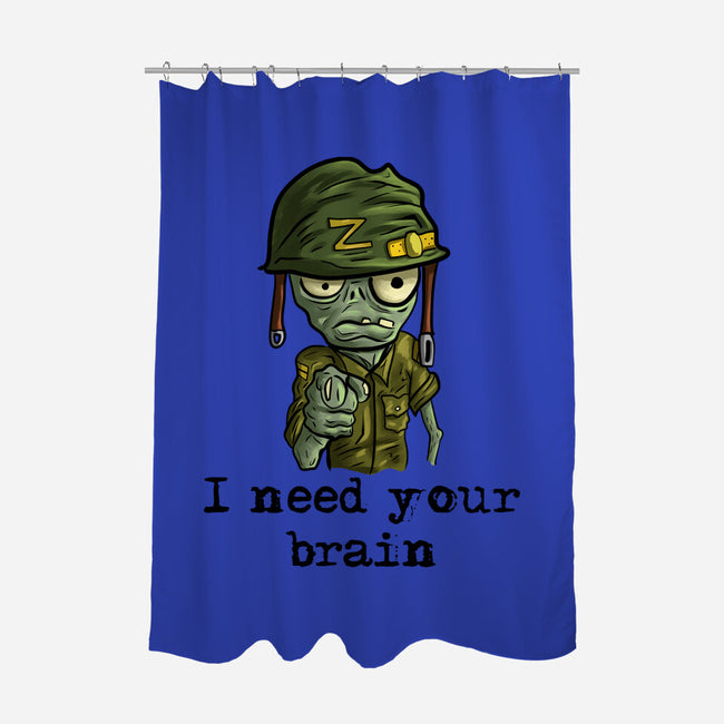 Soldier Zombie-None-Polyester-Shower Curtain-nickzzarto