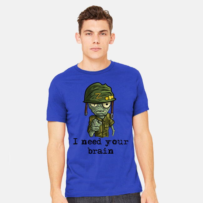 Soldier Zombie-Mens-Heavyweight-Tee-nickzzarto