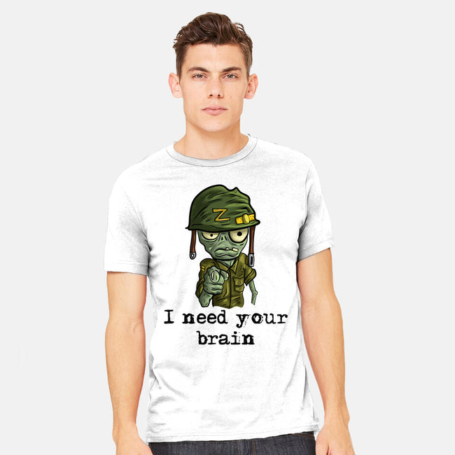 Soldier Zombie-Mens-Heavyweight-Tee-nickzzarto