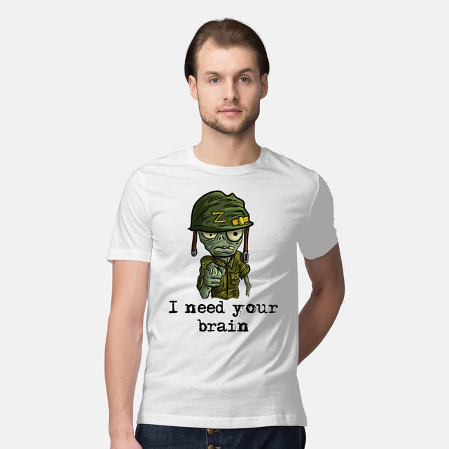 Soldier Zombie-Mens-Premium-Tee-nickzzarto