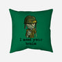 Soldier Zombie-None-Removable Cover w Insert-Throw Pillow-nickzzarto