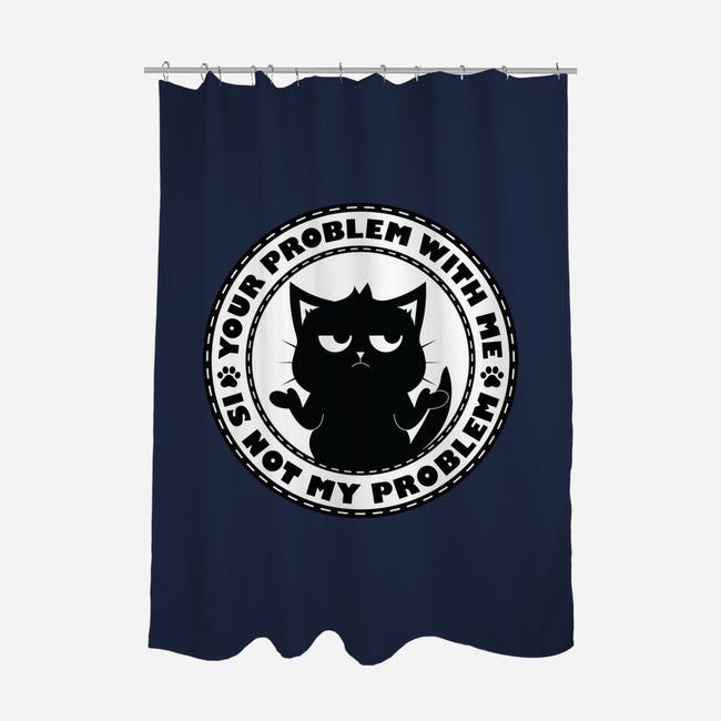 Shrug Happens-None-Polyester-Shower Curtain-Whimsical Thinker