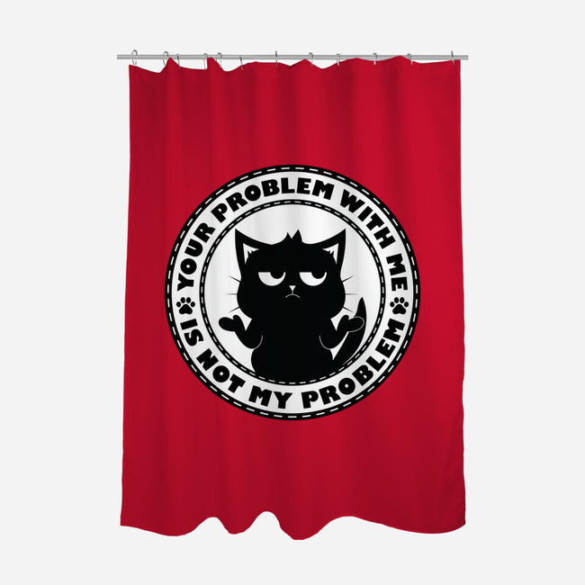 Shrug Happens-None-Polyester-Shower Curtain-Whimsical Thinker