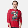 Next Stop Christmas-Mens-Long Sleeved-Tee-palmstreet