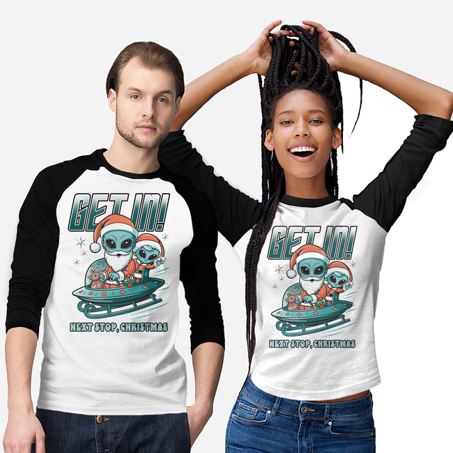 Next Stop Christmas-Unisex-Baseball-Tee-palmstreet