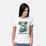 Next Stop Christmas-Womens-Basic-Tee-palmstreet