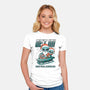 Next Stop Christmas-Womens-Fitted-Tee-palmstreet