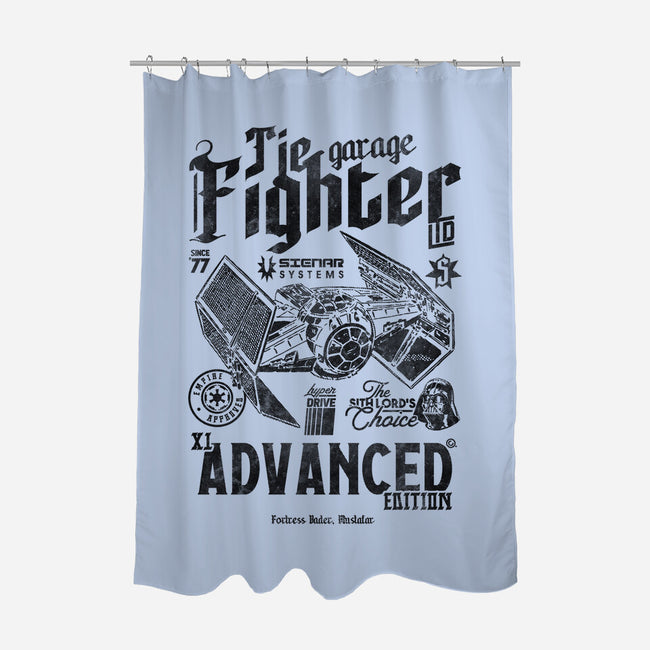 Tie Garage-None-Polyester-Shower Curtain-Arinesart